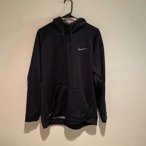 Nike Black Pullover with Metallic Logo